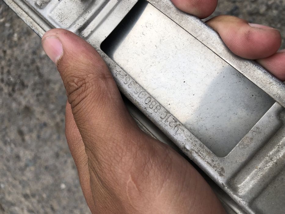 Молдинг бампера на w210 мерседес