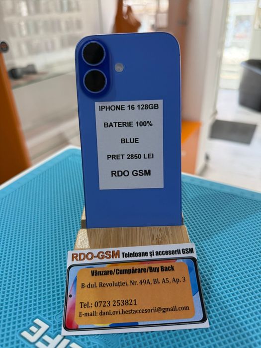 Iphone 16 128Gb Neverlock/Garantie