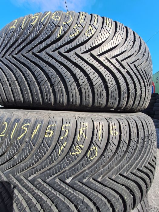 2 anvelope iarna 215/65r16 Michelin Montaj Gratuit
