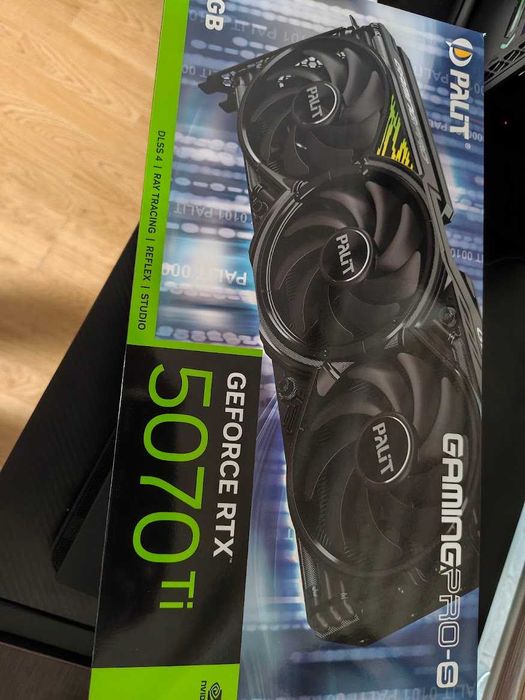 Palit RTX5070Ti с гаранция.