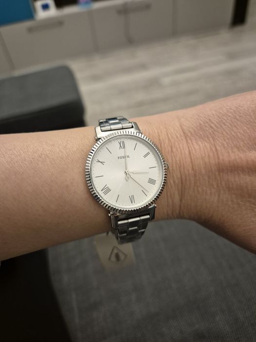 Ceas dama Fossil brățară metalica nou cu eticheta ES4864