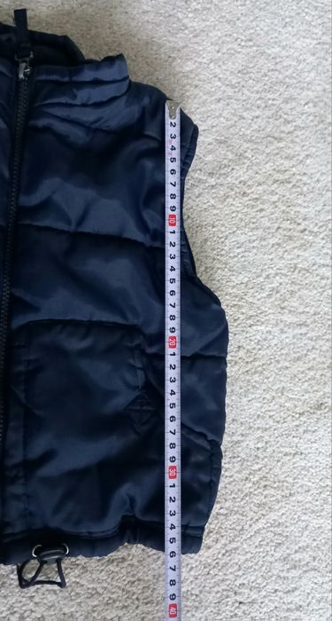 Детски капитониран елек за Момче, син цвят, за 3-4 г