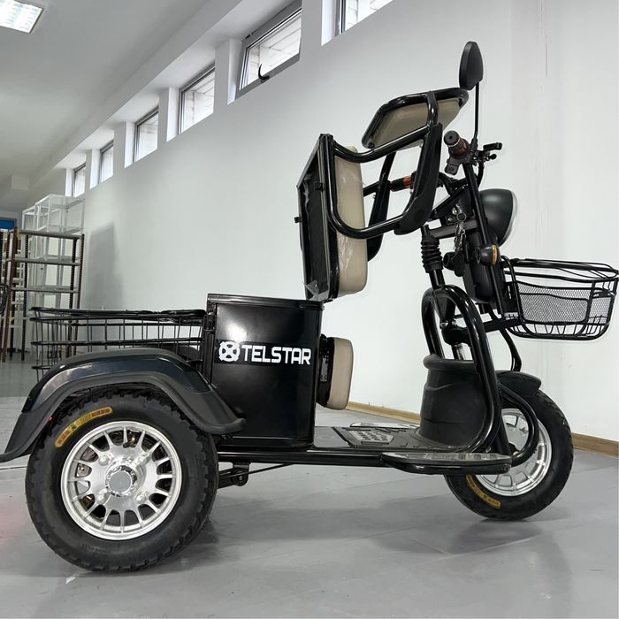 Електрическа триколка 750++ NEW 48V 750W НОВ МОДЕЛ 2025