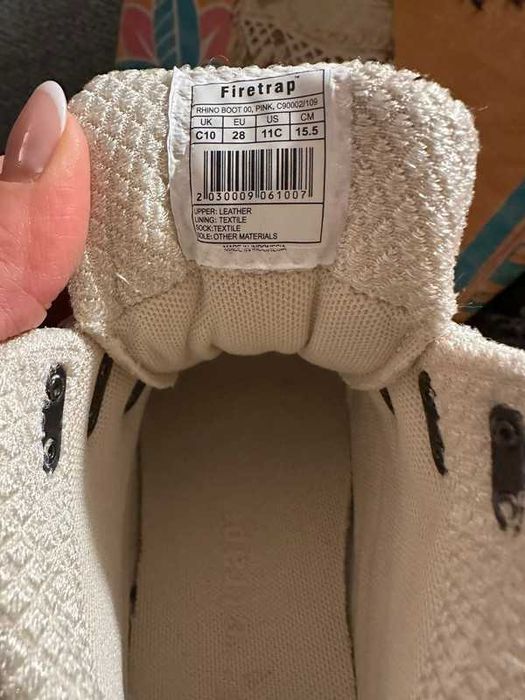 Ghetute Firetrap din piele naturala