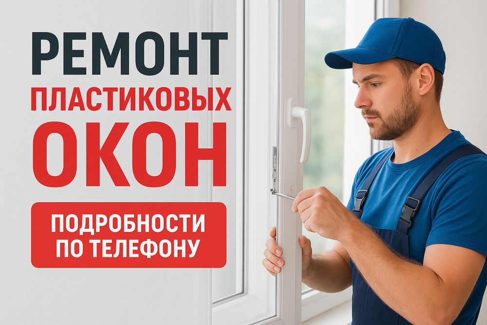 Ремонт пластиковых окон