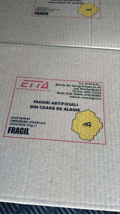 Faguri naturali de albine