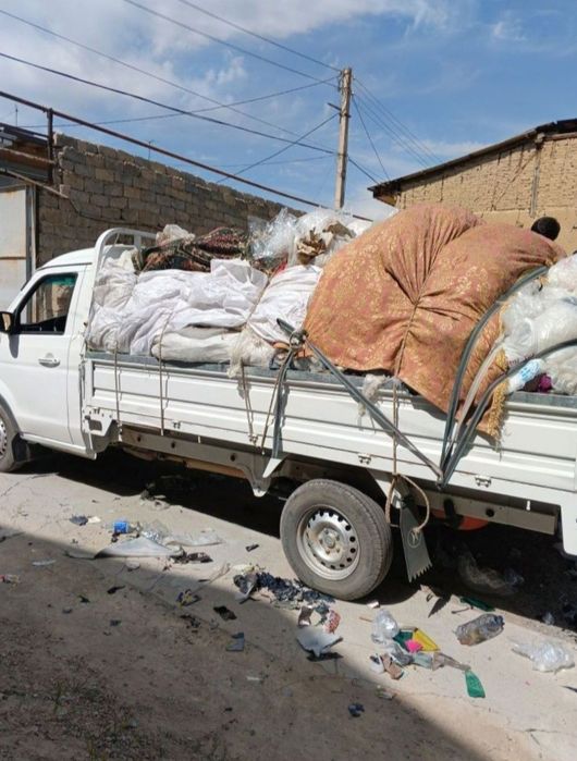 Вывоз мусор. Musir tashish va olib ketish