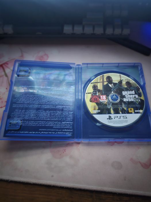 Диск GTA5 для PS5