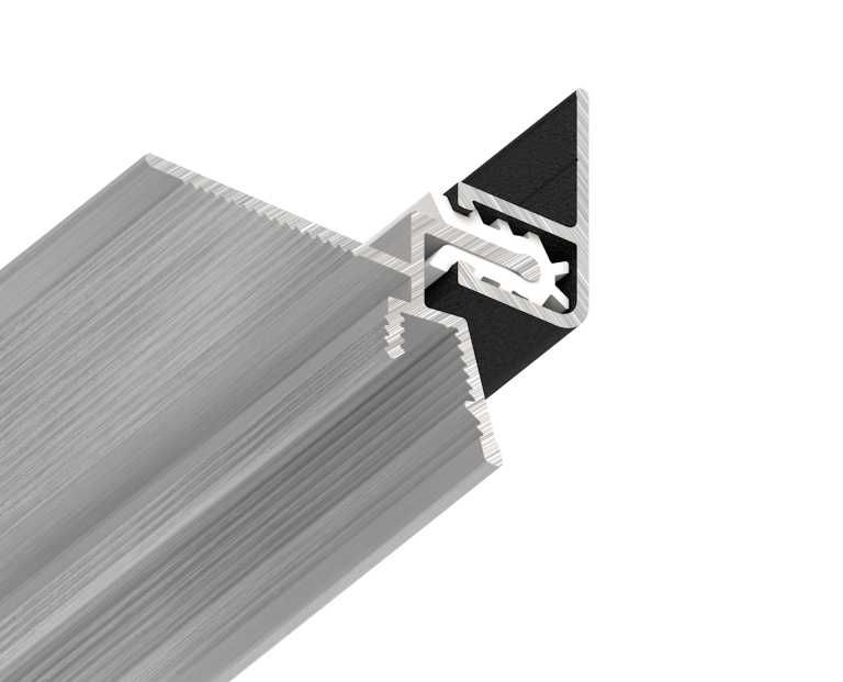 Профиль с демпфером для теневого потолка