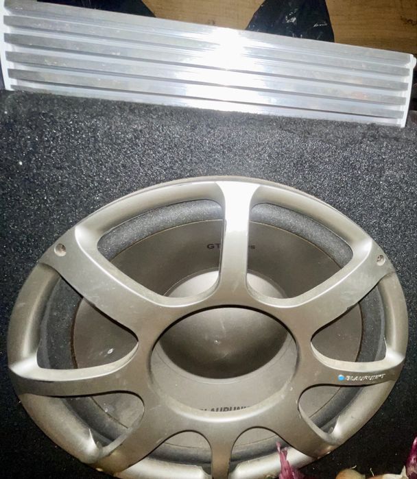 Subwoofer auto Blaupunkt + stație GTA 260 – 400W