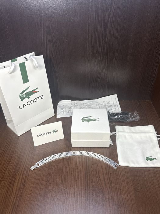 Brățară Lacoste Silver, nouă, nepurtată