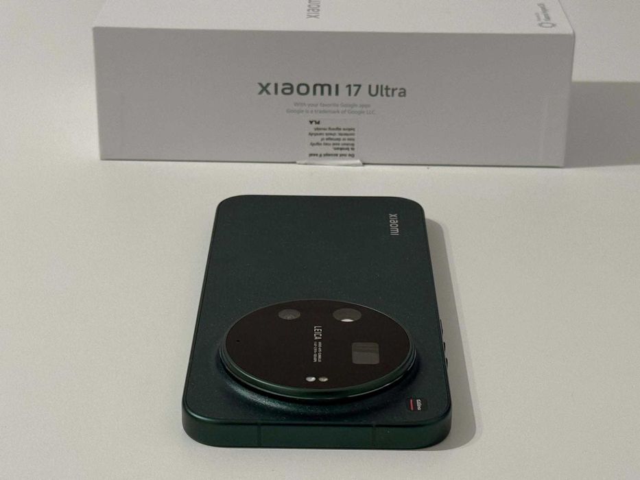 Бартер! 3г. Гаранция! Xiaomi 17 Ultra Starlit Green (Зелен) + Photography Kit Pro