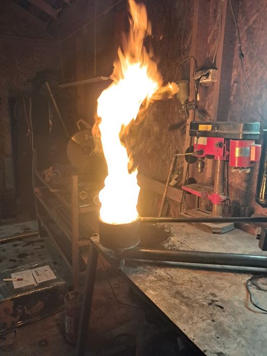 Arzator 4 mm+ventilator ulei ars