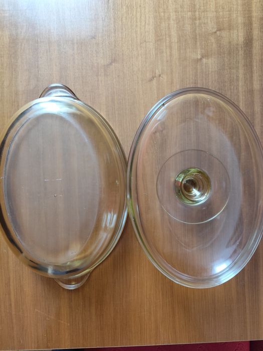 Нова тенджера от йенско стъкло