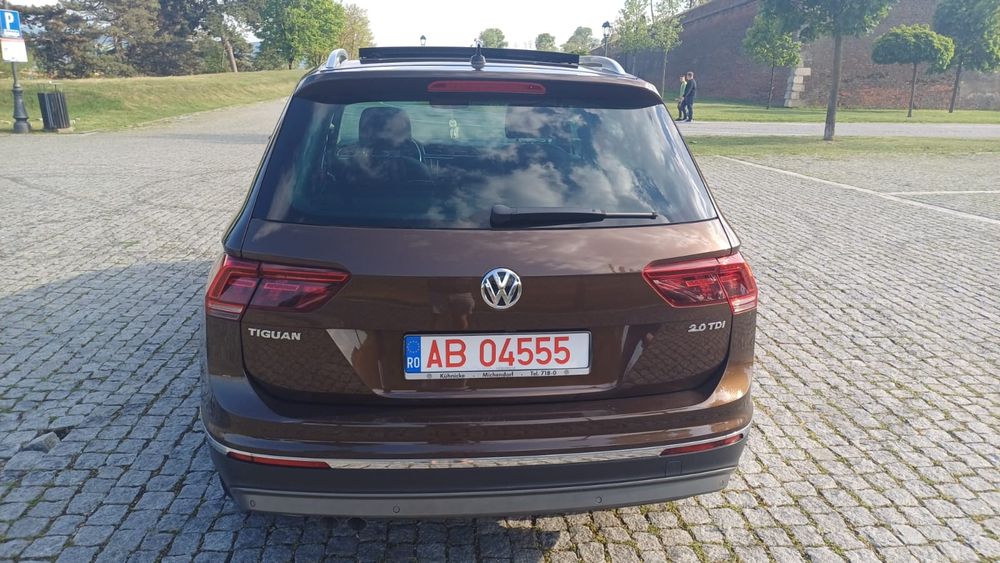 Vw Tiguan Highline DSG 2,0Tdi 150Cp Euro 6 Virtual Cockpit Matrix Panoramic Hedap Display Keyless Navigație Cameră marsalier