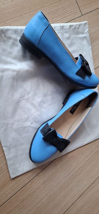 Mocasini piele Ella Shoes
