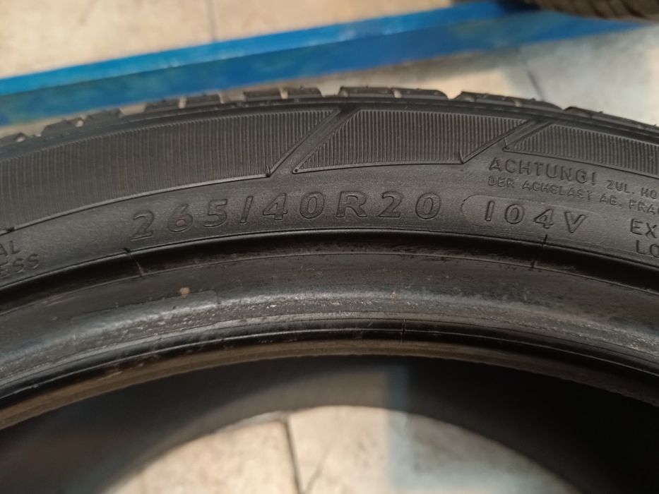265/40/20 всесезонные шины б/у из Германии.