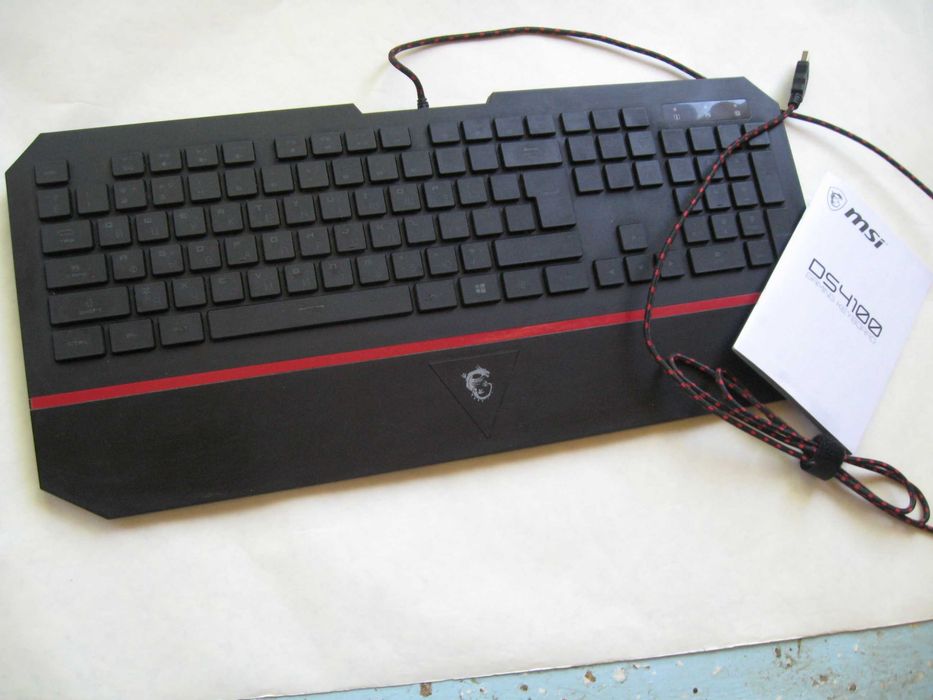 Игровая клавиатура MSI INTERCEPTOR DS4100