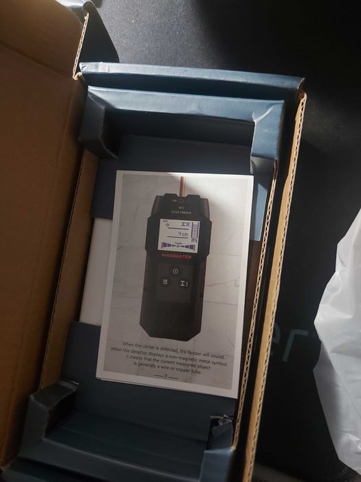 Laser distance, detector cabluri,  Hanmatek si detectoe radiatii EM