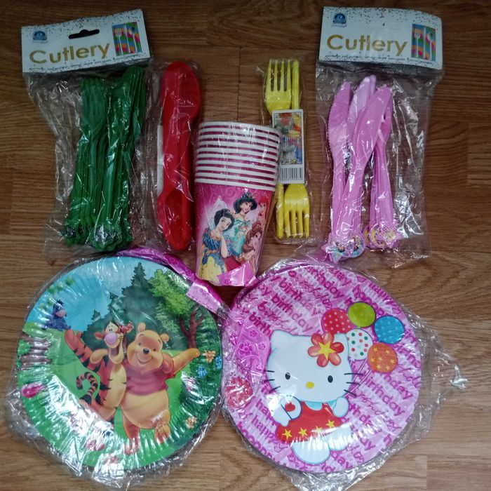 Посуда для детского праздника