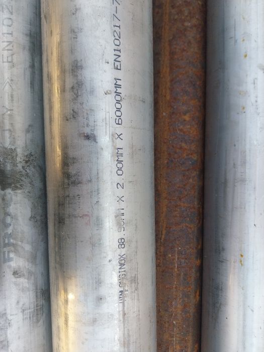 Coturi inox si teava