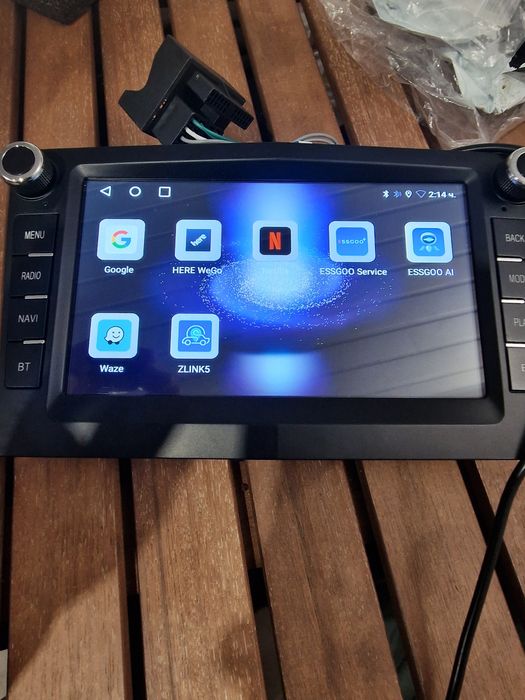 Еssgoo/ навигация 7 инча, подходяща за Toyota Corolla 2002–2007 г. Car