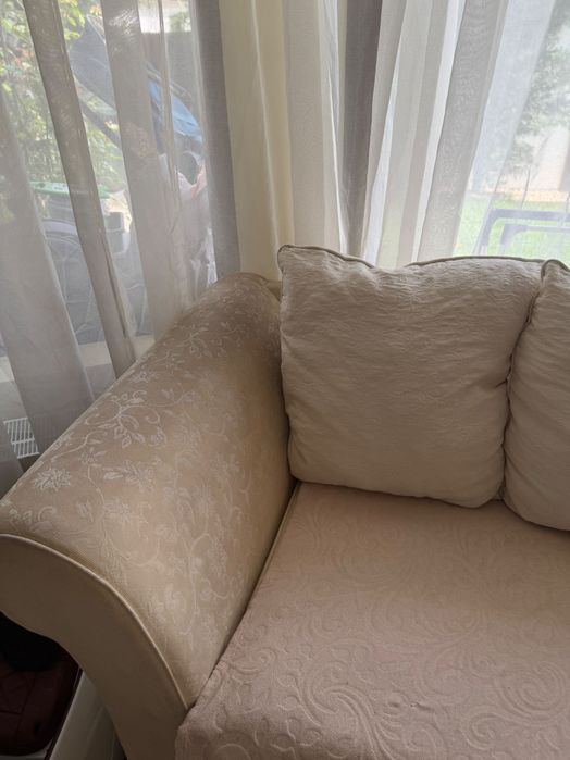 Canapea 3 locuri beige Design