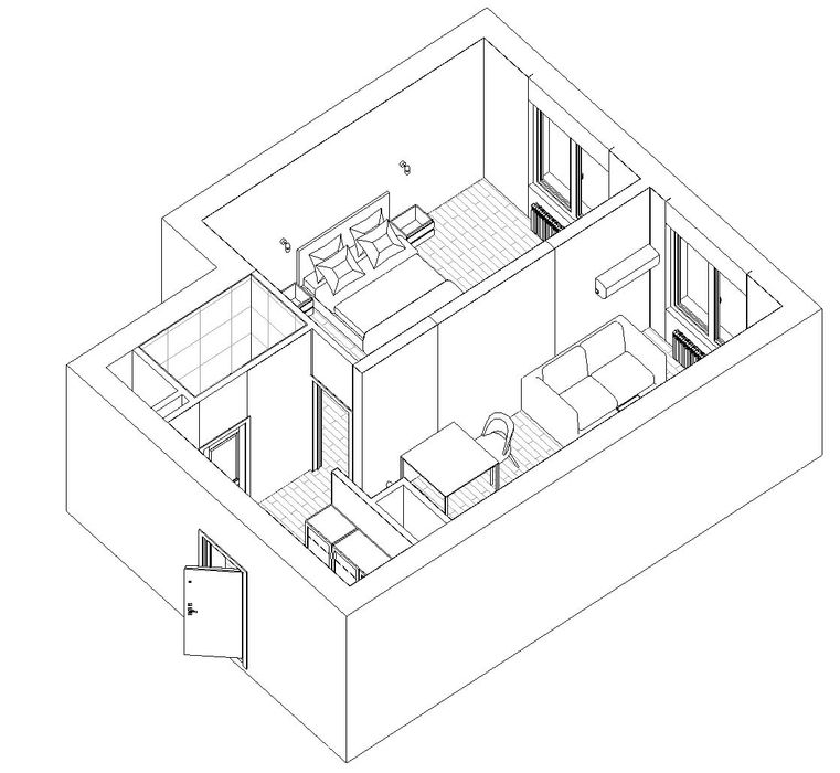 Дизайн Интерьера - Revit