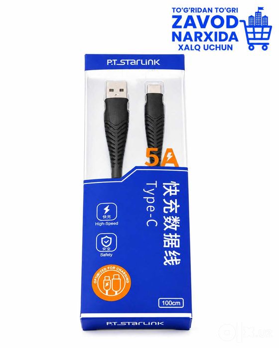 Zaryadchik Kabel usb typc-e