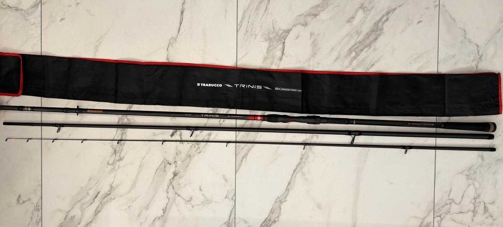 Vand lanseta Trabuco Trinis 4.20m - 160gr + Mulineta Trabuco Inspiron Feeder 6500