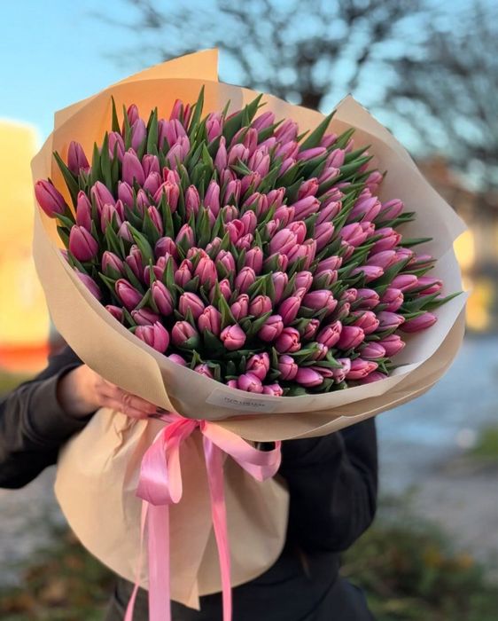 Тюльпаны к 8 Марта. Свежая поставка.