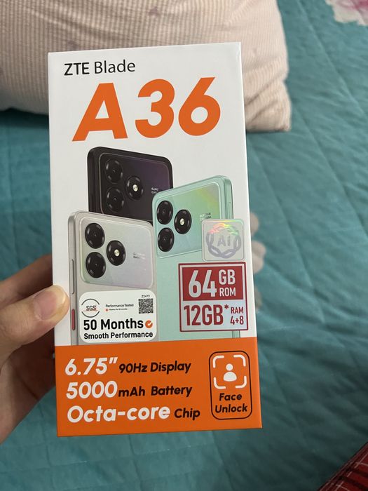 Телефон ZTE BLADE A36