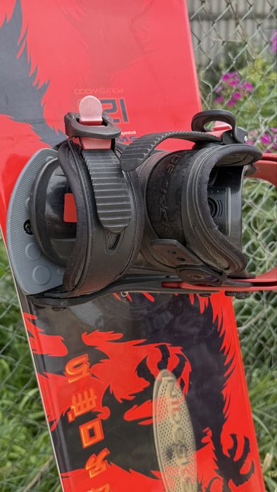 Сноуборд р120 и ботинки 37р nidecier