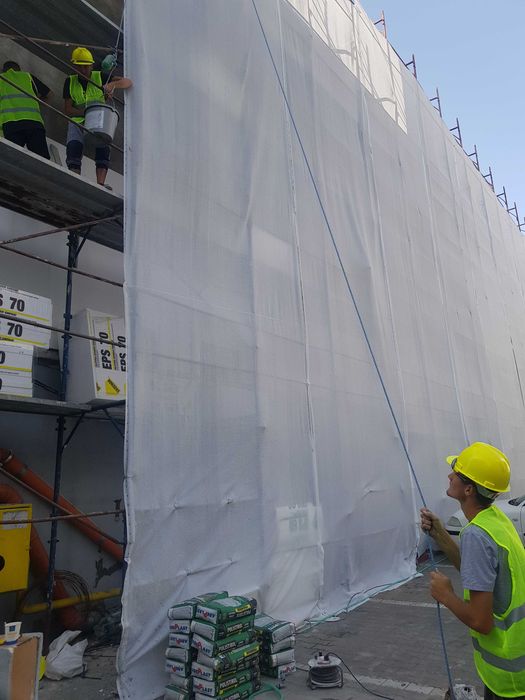 Protectie schela 1200m² - 2000 lei TVA inclus  TRANSPORT GRATUIT!