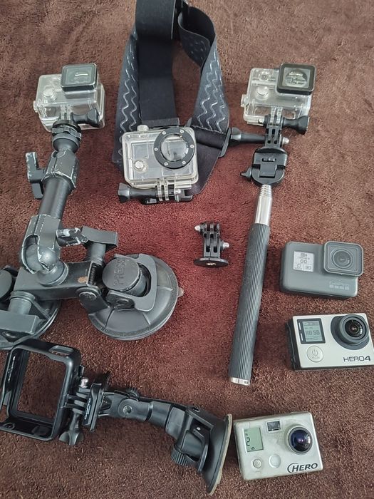 GoPro hero ,hero 4,hero 5