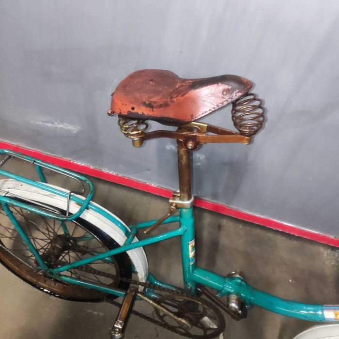 Ретро велосипед ДЕСНА -2 СССР  1979 в движение