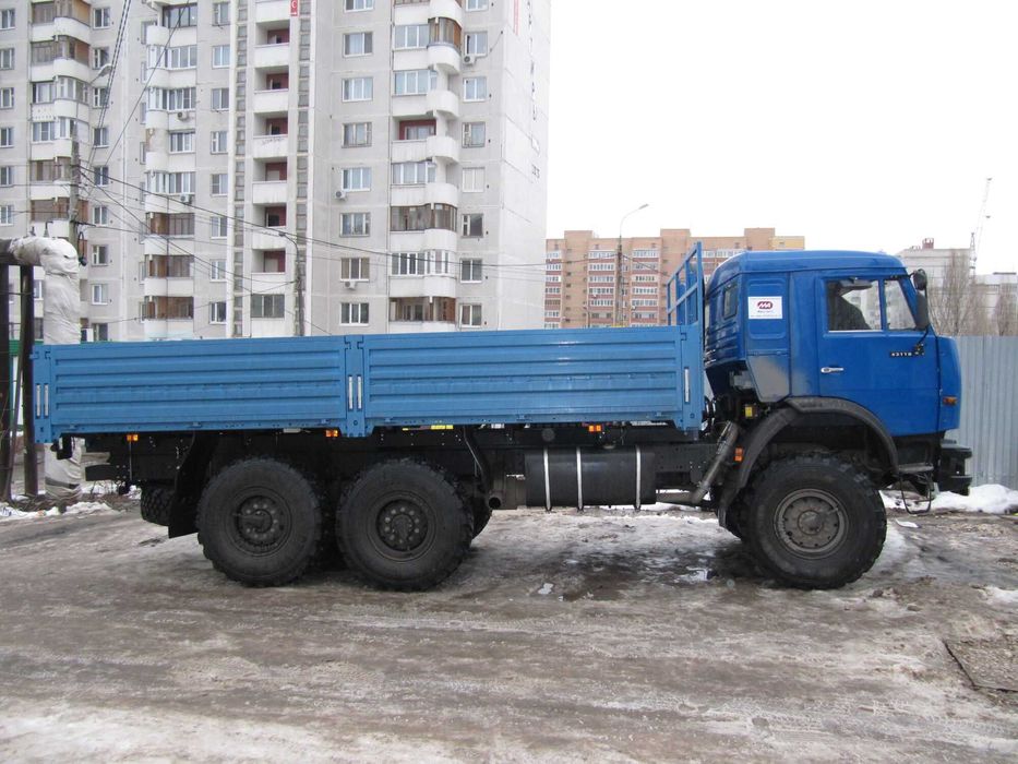 Бортовой КАМАЗ 6х6