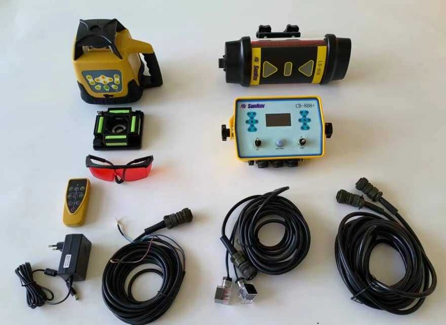 Лазерли ер текислаш аппарати ва планировщик (Тўлиқ тўплам)