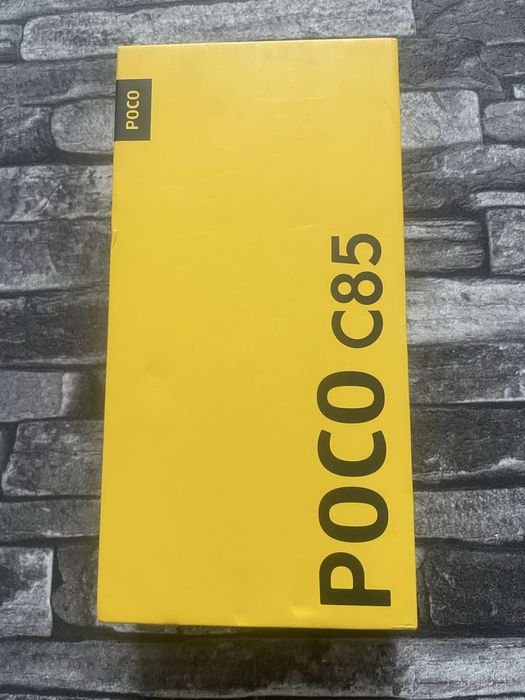 Telefon mobil Poco C85*128GB*6GB*Black*FACTURA*GARANTIE
