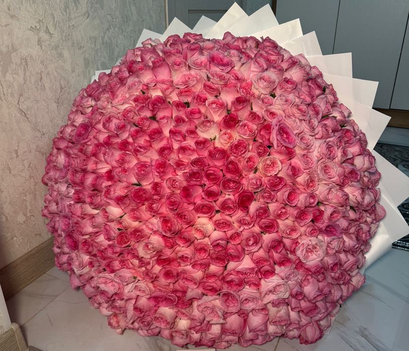 Большой букет 505 роз