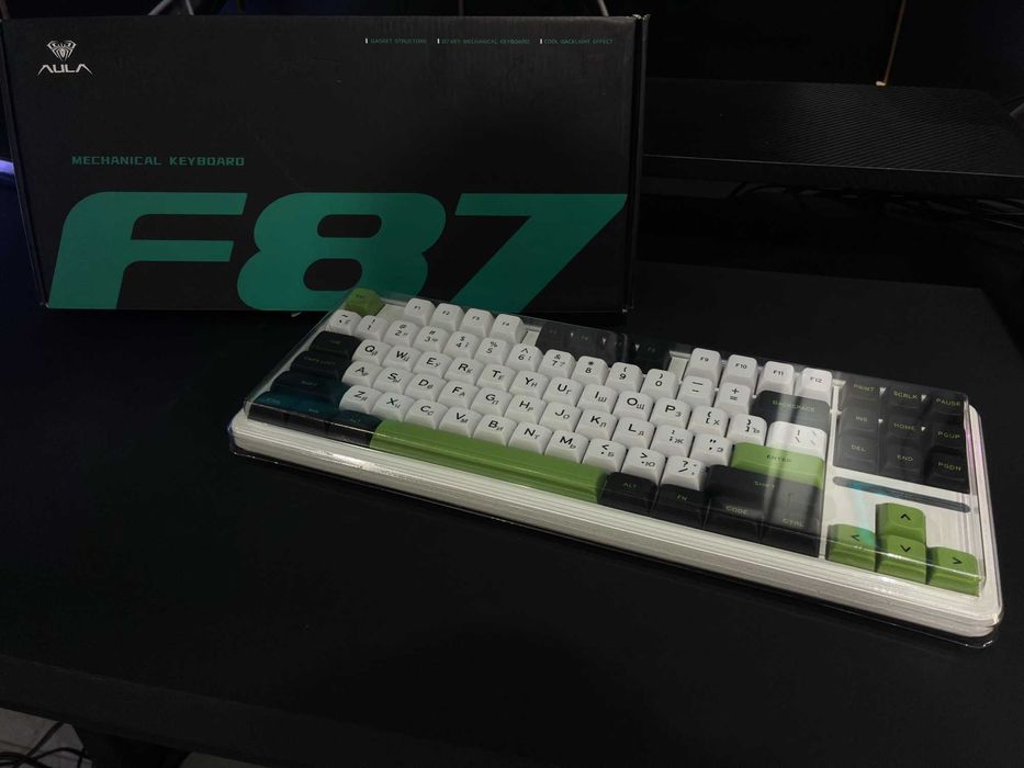 Механическая Клавиатура AULA F87 | TKL Tri-Mode (Gasket, RGB)
