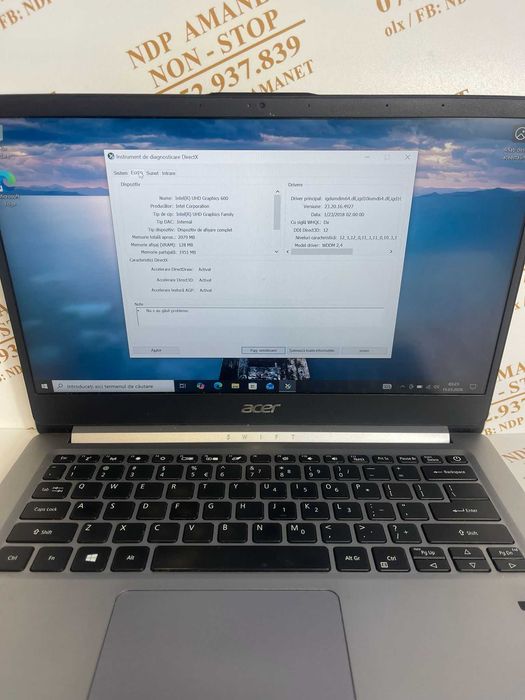 NDP Amanet NON-STOP Bld.Iuliu Maniu 69 LAPTOP ACER SWIFT (51264)