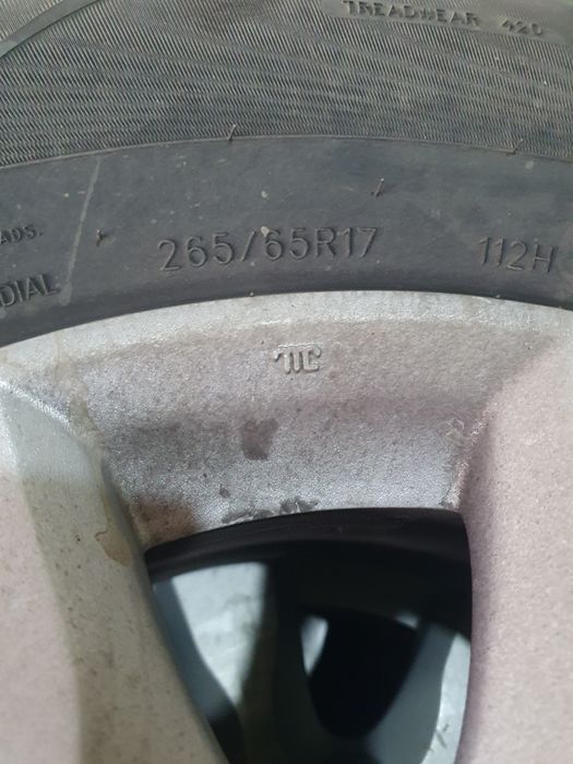 Летние шины 265/65/17