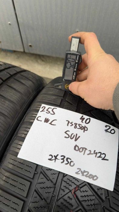 Jante Audi Q5 SQ5 255 45 20  iarna Continental Dot 2422 A8 FY 5x112