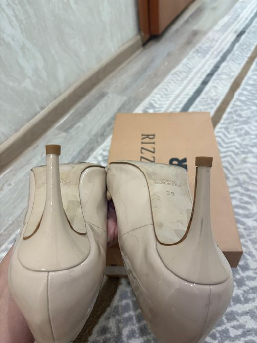 Продам туфли б/у кожаные