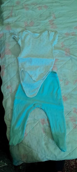 Бебешки дрешки подарявам рр62 68