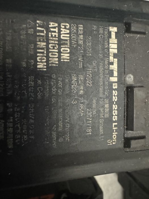 Baterii acumulatori Hilti Nuron  (4Ah , 8Ah, 12Ah)
