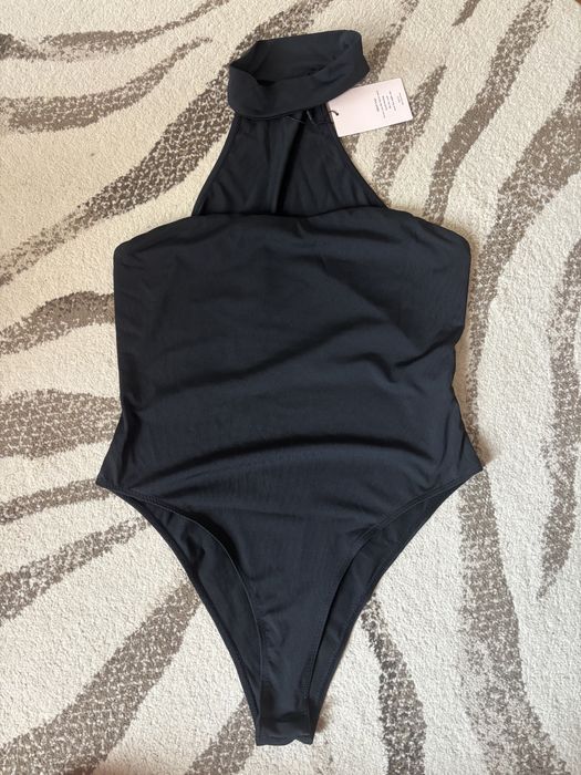 Бодита в черно и кафяво