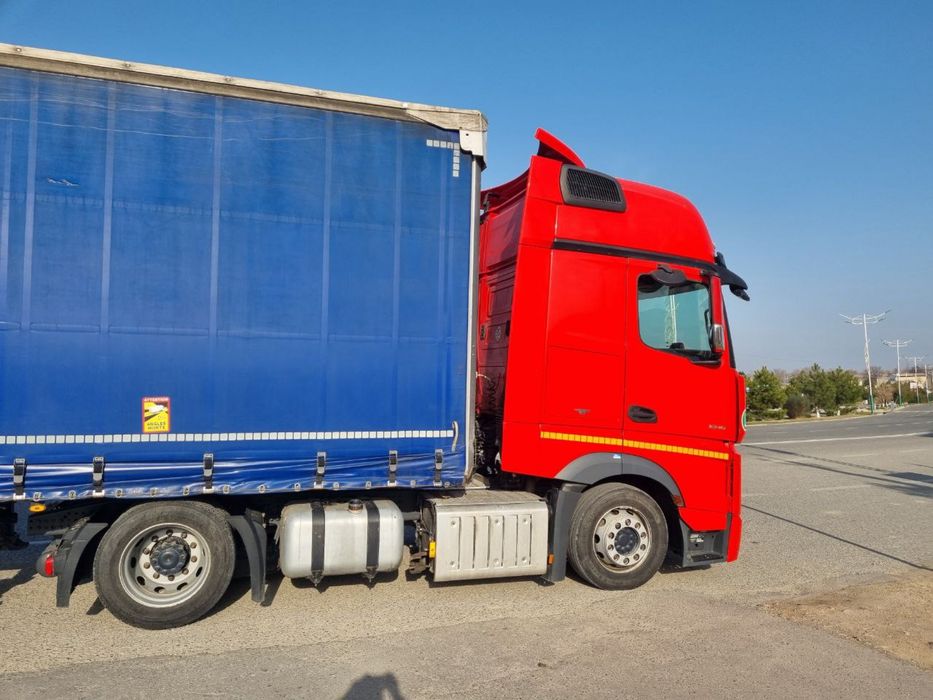 Фура мерс с прицепом