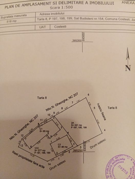 Casă de vânzare în Buzău, sat Budișteni, comuna Costești